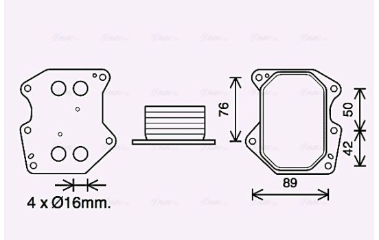 Oil Cooler, engine oil