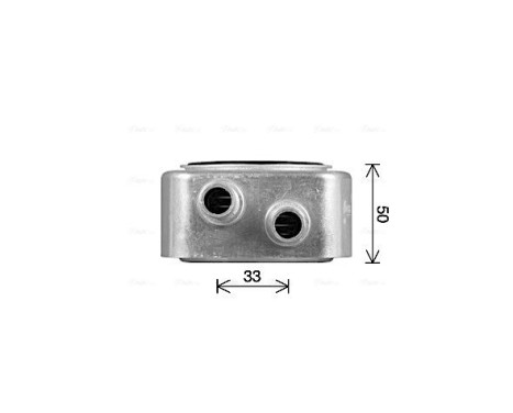 Oil Cooler, engine oil, Image 3