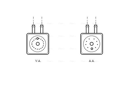 Oil Cooler, engine oil