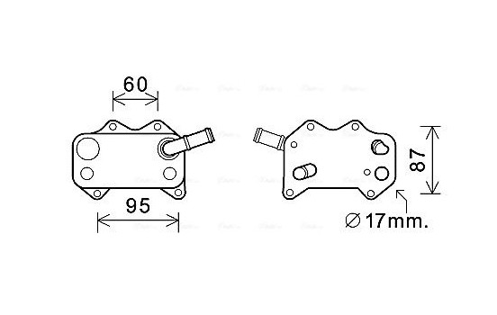 Oil Cooler, engine oil