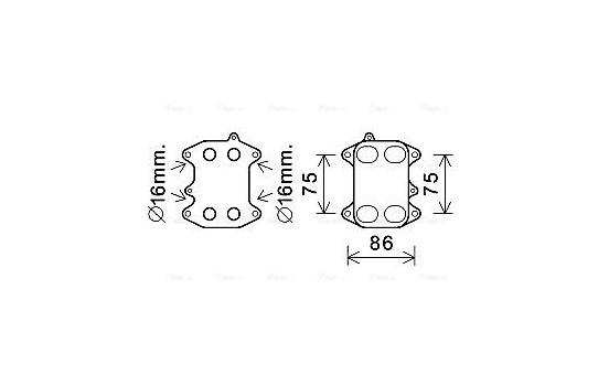 Oil Cooler, engine oil