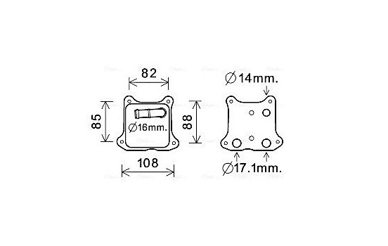 Oil Cooler, engine oil