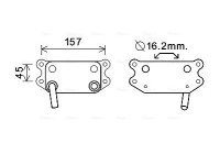 Oil Cooler, engine oil