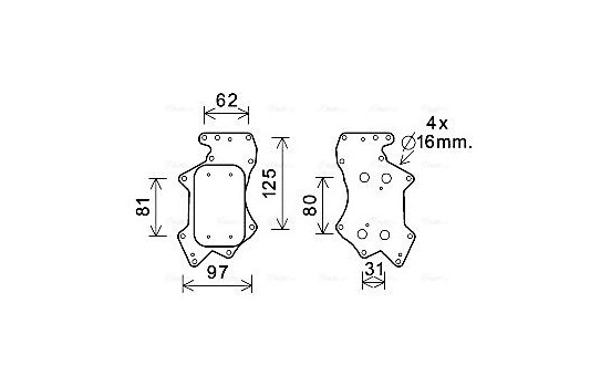 Oil Cooler, engine oil