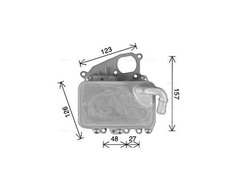 Oil Cooler, engine oil