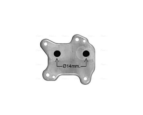 Oil Cooler, engine oil, Image 2