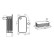 Oil Cooler, engine oil, Thumbnail 4