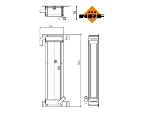 Oil cooler, engine oil, Image 5