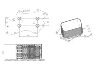 Oil Cooler, engine oil