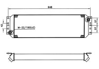 Oil cooler, engine oil