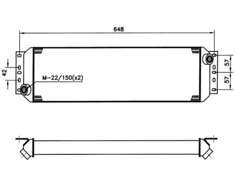 Oil cooler, engine oil, Image 5