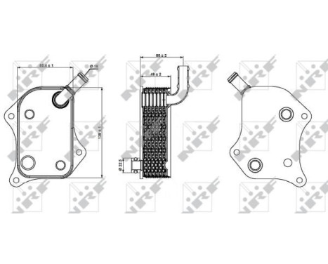 Oil Cooler, engine oil, Image 5