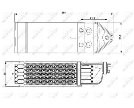 Oil Cooler, engine oil, Image 5