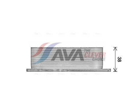 Oil Cooler, engine oil, Image 2