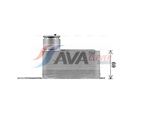 Oil Cooler, engine oil, Image 2