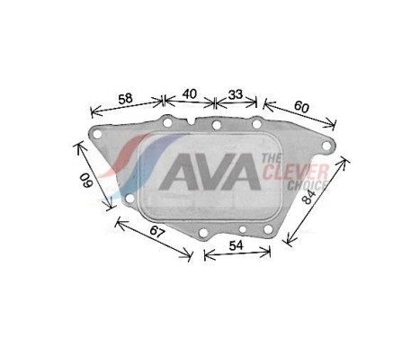 Oil Cooler, engine oil, Image 3