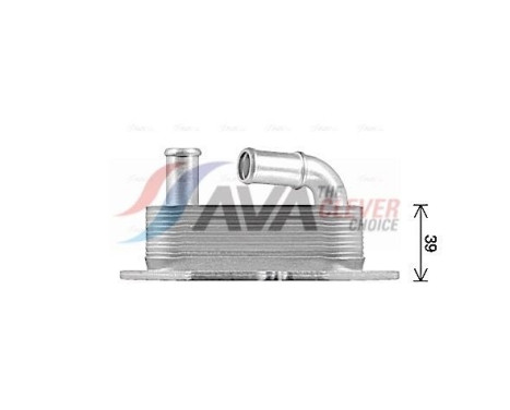 Oil Cooler, engine oil, Image 2