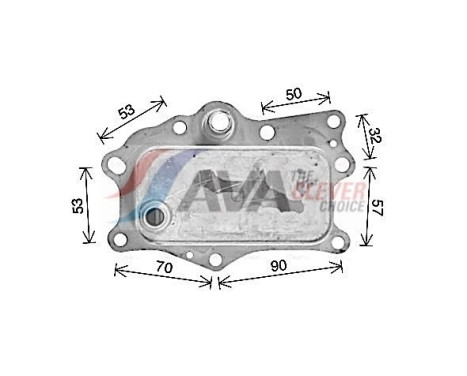 Oil Cooler, engine oil, Image 3