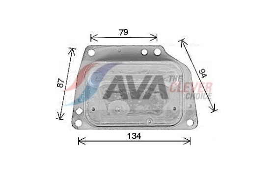 Oil Cooler, engine oil, Image 3
