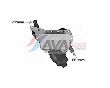 Oil Cooler, engine oil, Image 2