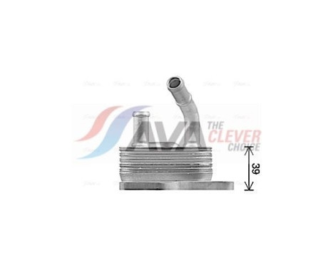 Oil Cooler, engine oil, Image 2