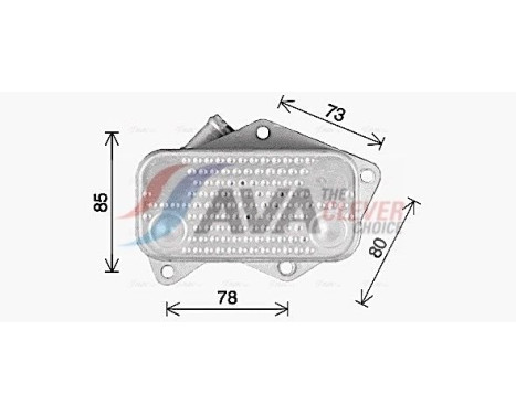 Oil Cooler, engine oil, Image 3