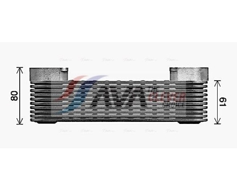 Oil Cooler, engine oil, Image 2