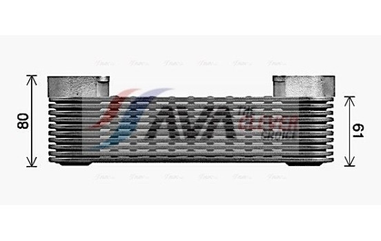 Oil Cooler, engine oil, Image 2