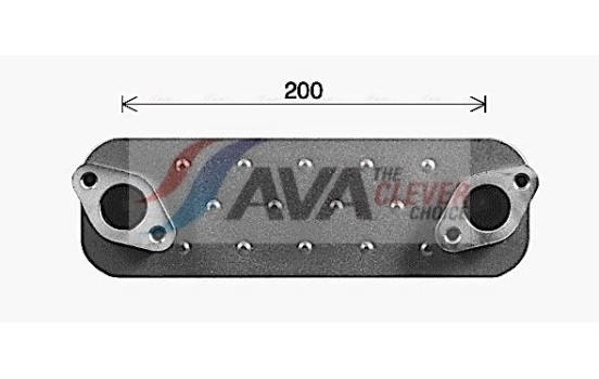 Oil Cooler, engine oil, Image 3