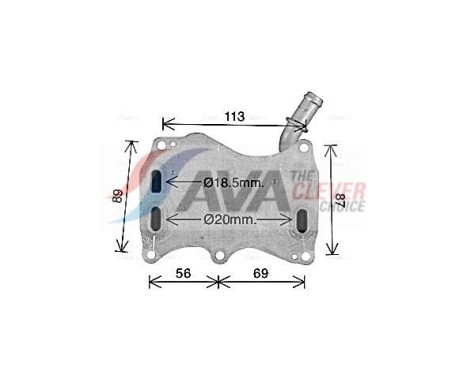 Oil Cooler, engine oil