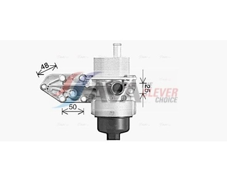 Oil Cooler, engine oil, Image 3