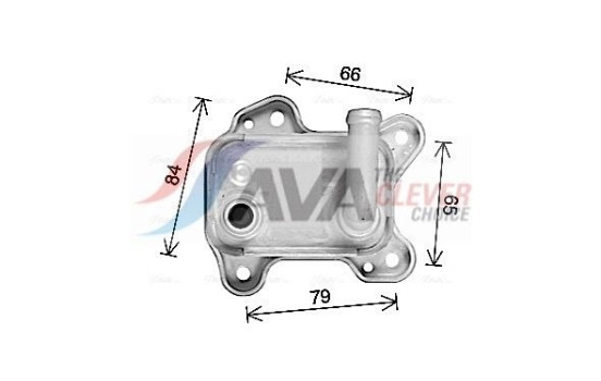 Oil Cooler, engine oil, Image 3