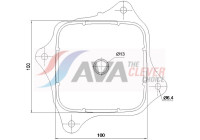 Oil cooler, engine oil