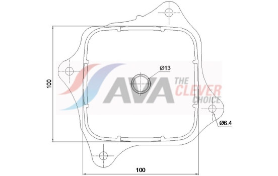Oil cooler, engine oil