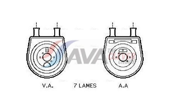 Oil Cooler, engine oil