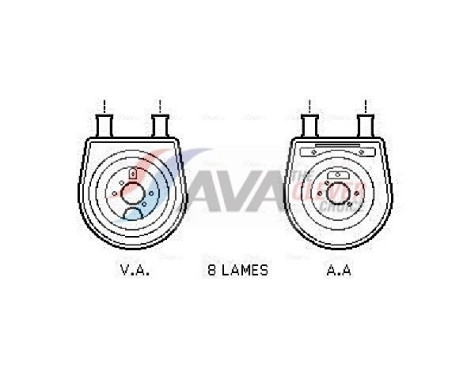 Oil Cooler, engine oil