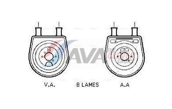 Oil Cooler, engine oil