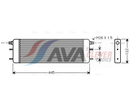 Oil Cooler, engine oil