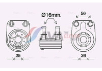 Oil Cooler, engine oil