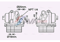 Oil Cooler, engine oil