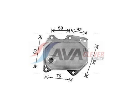 Oil Cooler, engine oil, Image 3