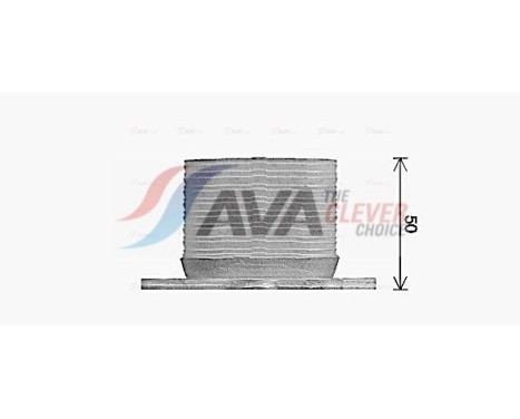 Oil Cooler, engine oil, Image 2