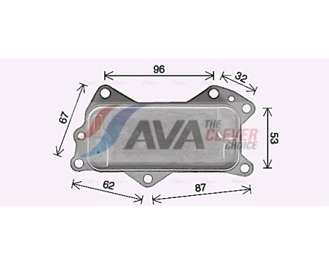 Oil Cooler, engine oil, Image 3