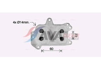 Oil Cooler, engine oil