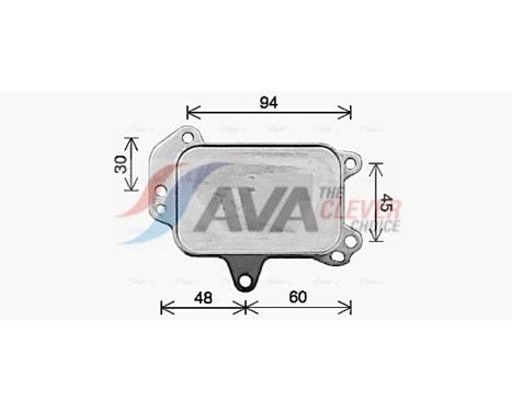 Oil Cooler, engine oil, Image 3