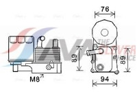 Oil Cooler, engine oil