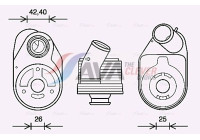 Oil Cooler, engine oil