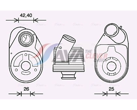 Oil Cooler, engine oil