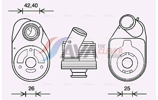 Oil Cooler, engine oil