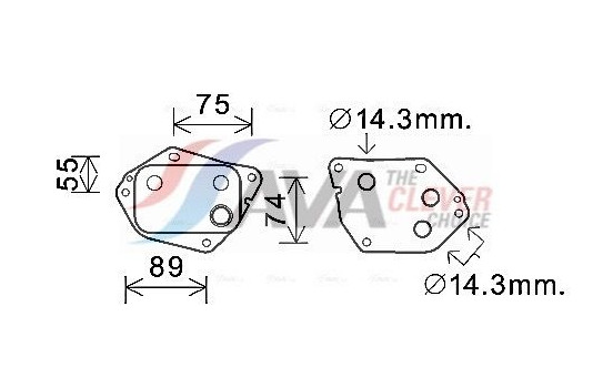 Oil Cooler, engine oil